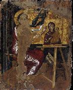 GRECO, El St Luke Painting the Virgin and Child Spain oil painting artist